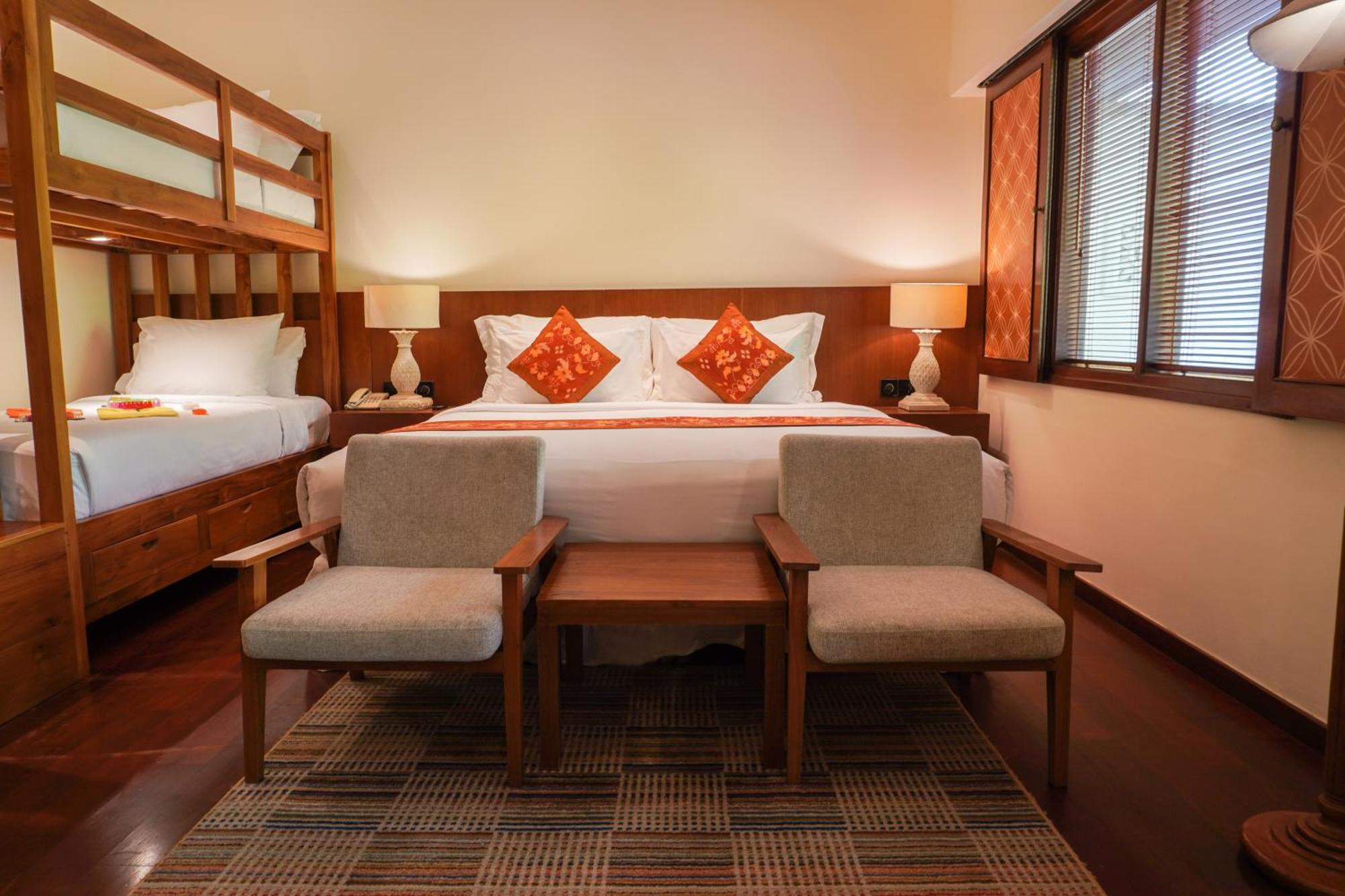 Hotel Nikko Bali Benoa Beach Nusa Dua (Bali) Exterior foto A room at the hotel
